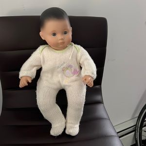A baby american girl doll.